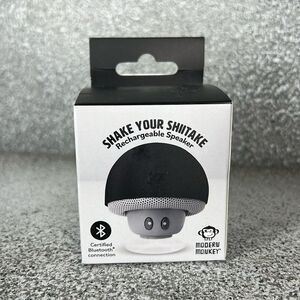 NIB Shake Your Shiitake Mini Mushroom Wireless Bluetooth Portable Speaker